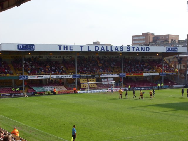 The TL Dallas Stand During the Match